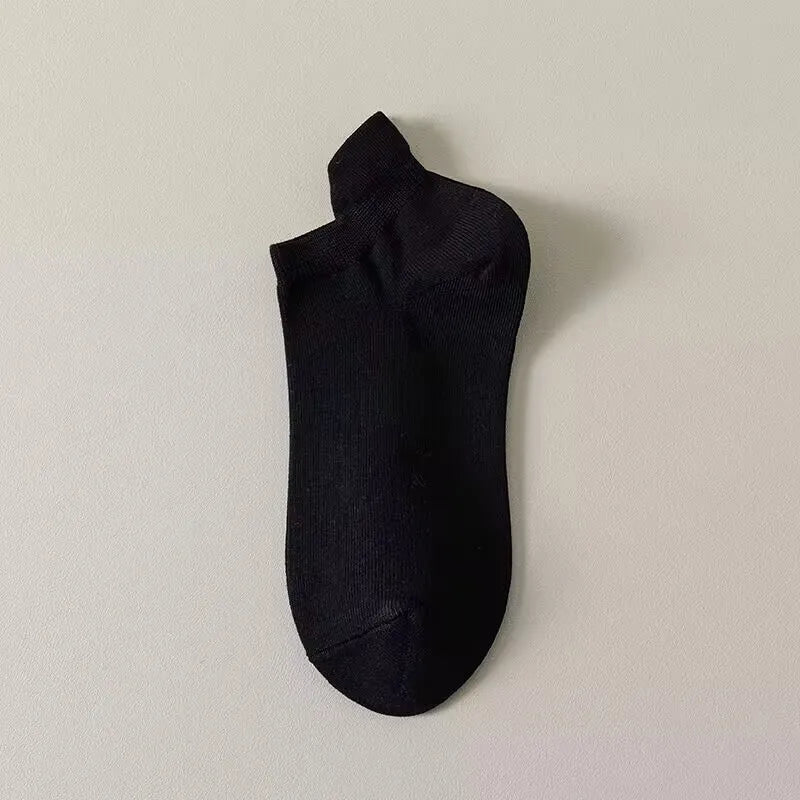 5 Pairs Women Socks Candy Color Breathable Sports Socks