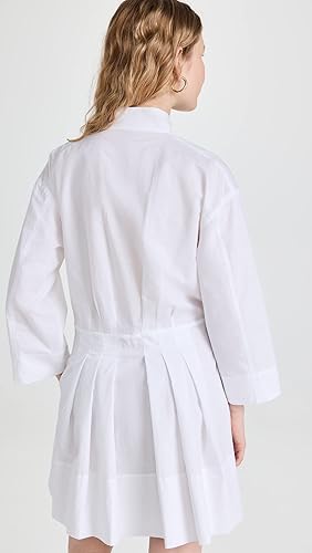 Women's Fitted Band Collar Mini Dress
