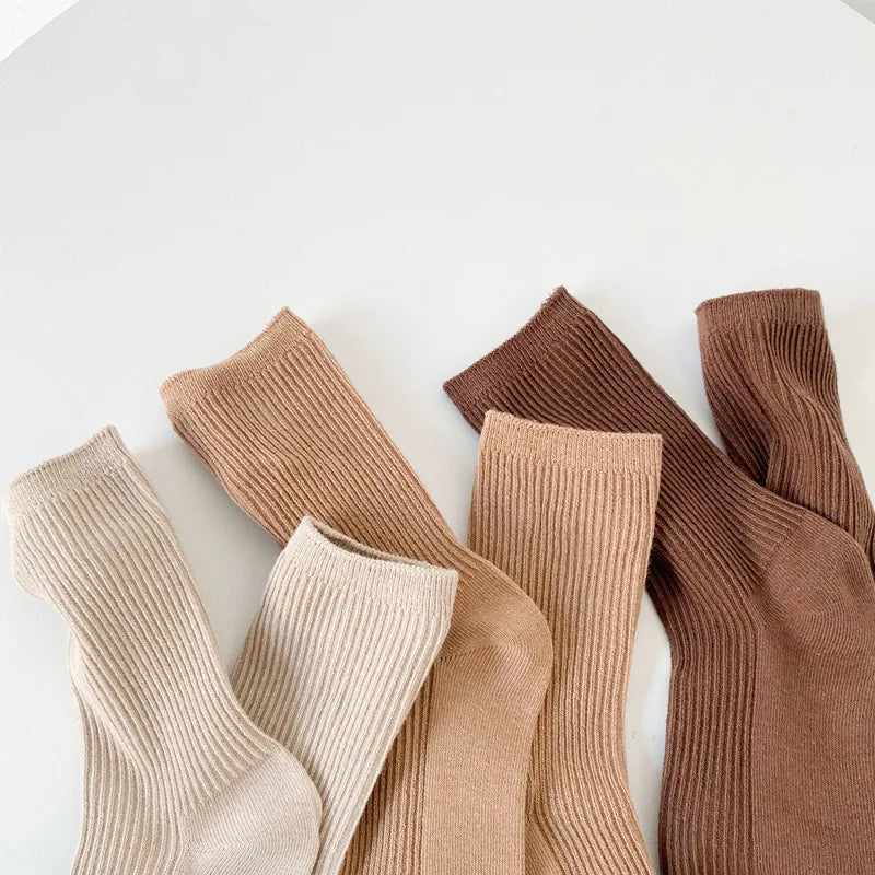 7 Pairs Of New Japanese Socks Set