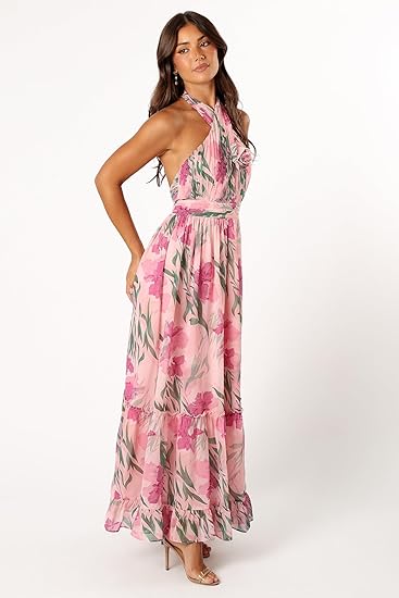 Women's Lennon Halter Maxi Dress