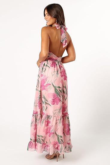 Women's Lennon Halter Maxi Dress
