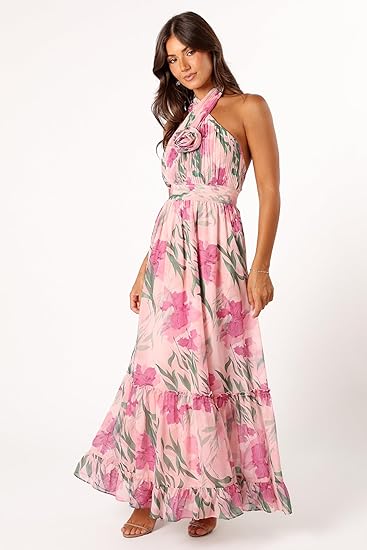 Women's Lennon Halter Maxi Dress