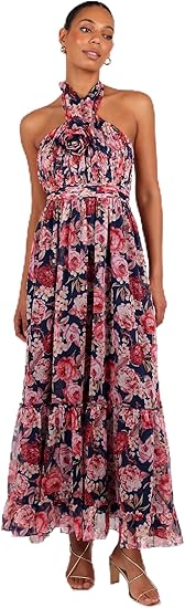 Women's Lennon Halter Maxi Dress