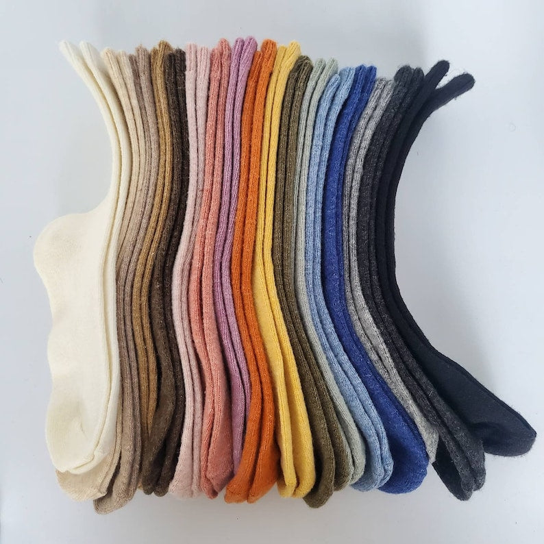 Lightweight Cozy Warm Cashmere Wool Socks