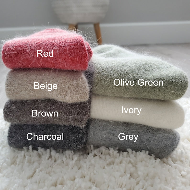 Wool winter warm and soft women's socks
