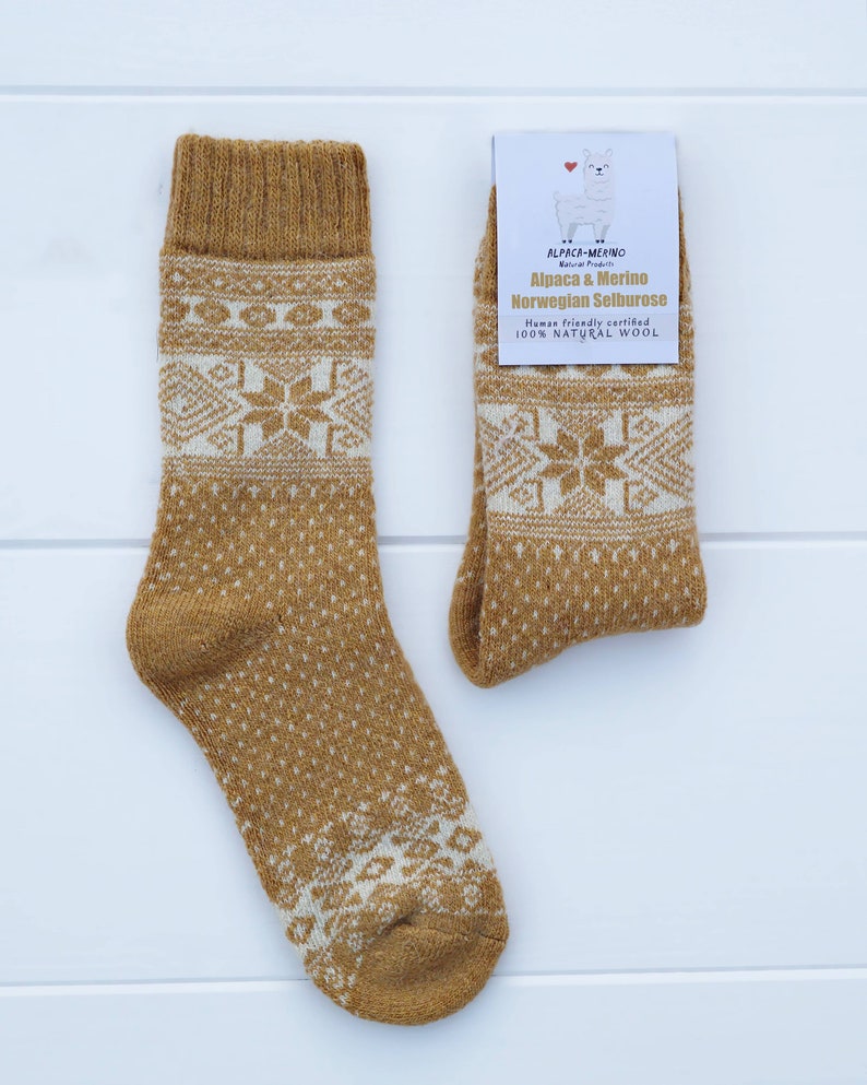 Luxurious Alpaca Wool Women socks