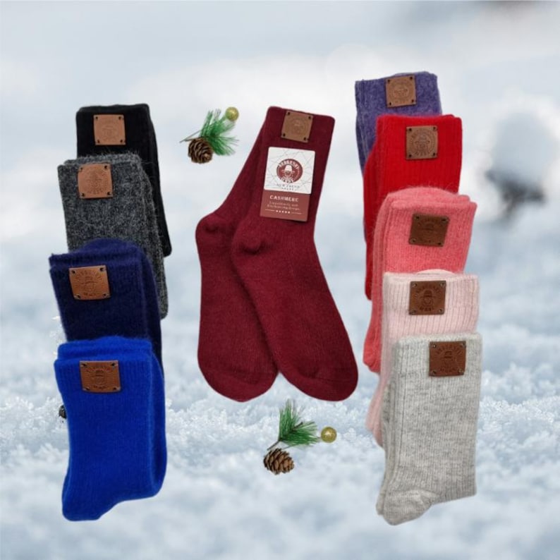Cashmere women's socks