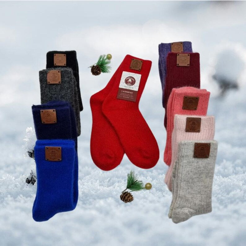 Cashmere women's socks
