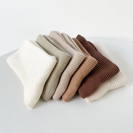 7 Pairs Of New Japanese Socks Set