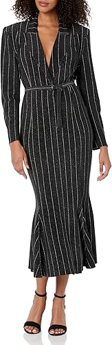 Women's Single Breasted Fishtail Dress to Midcalf