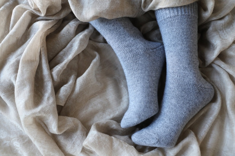 100% CASHMERE SOCKS. Luxury Socks