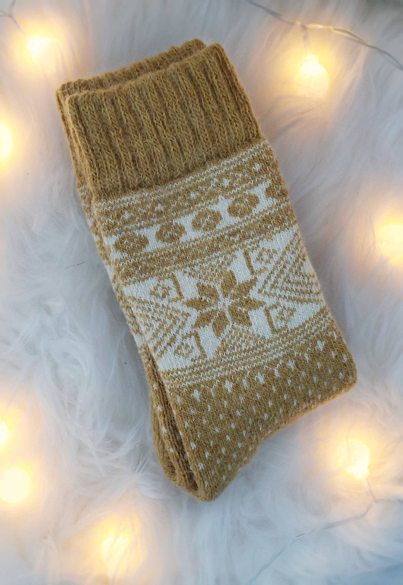 Luxurious Alpaca Wool Women socks